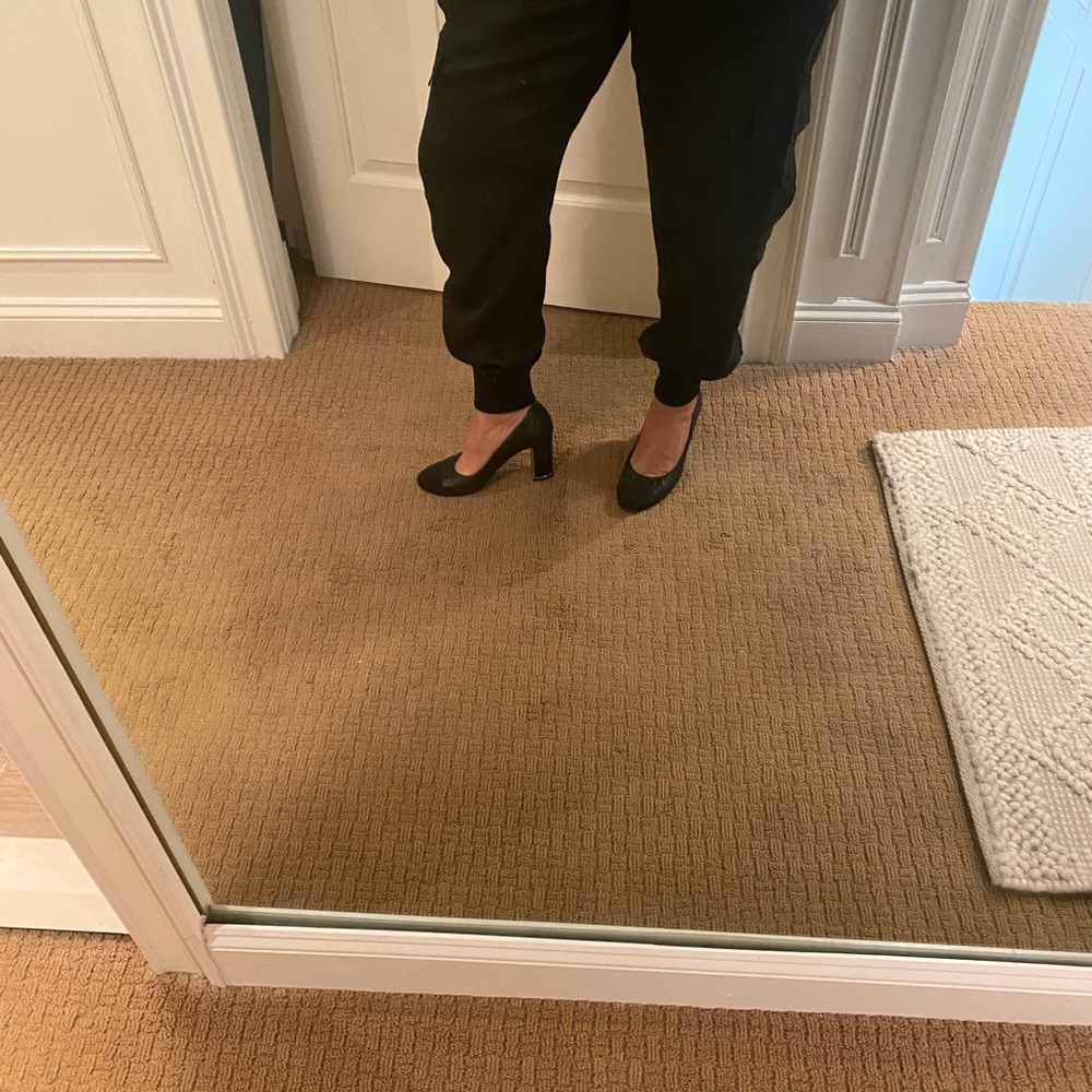 Chanel Black Quilted Women's Heels - Picture 14 of 17